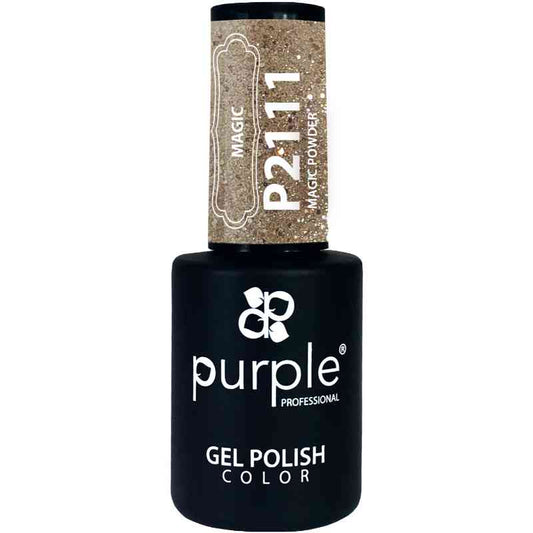 PURPLE VERNIZ GEL MAGIC POWDER 10ML