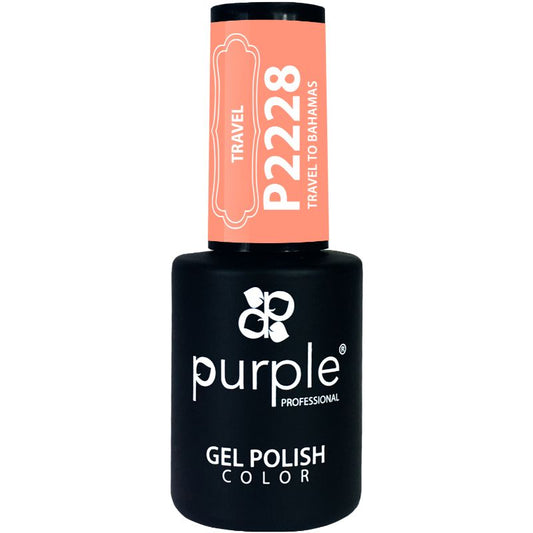 PURPLE  VERNIZ GEL TRAVEL TO BAHAMAS 10ML