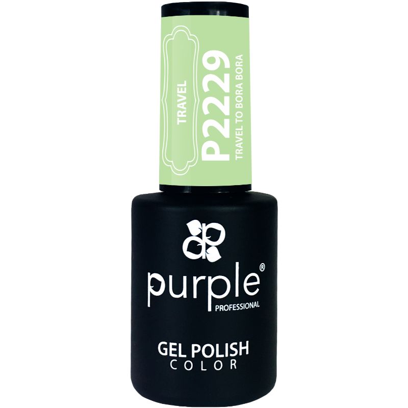 PURPLE  VERNIZ GEL TRAVEL TO BORA BORA 10ML