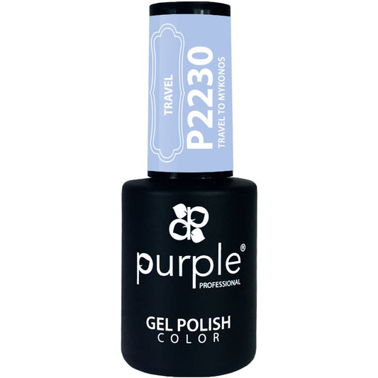 PURPLE  VERNIZ GEL TRAVEL TO MYKONOS 10ML