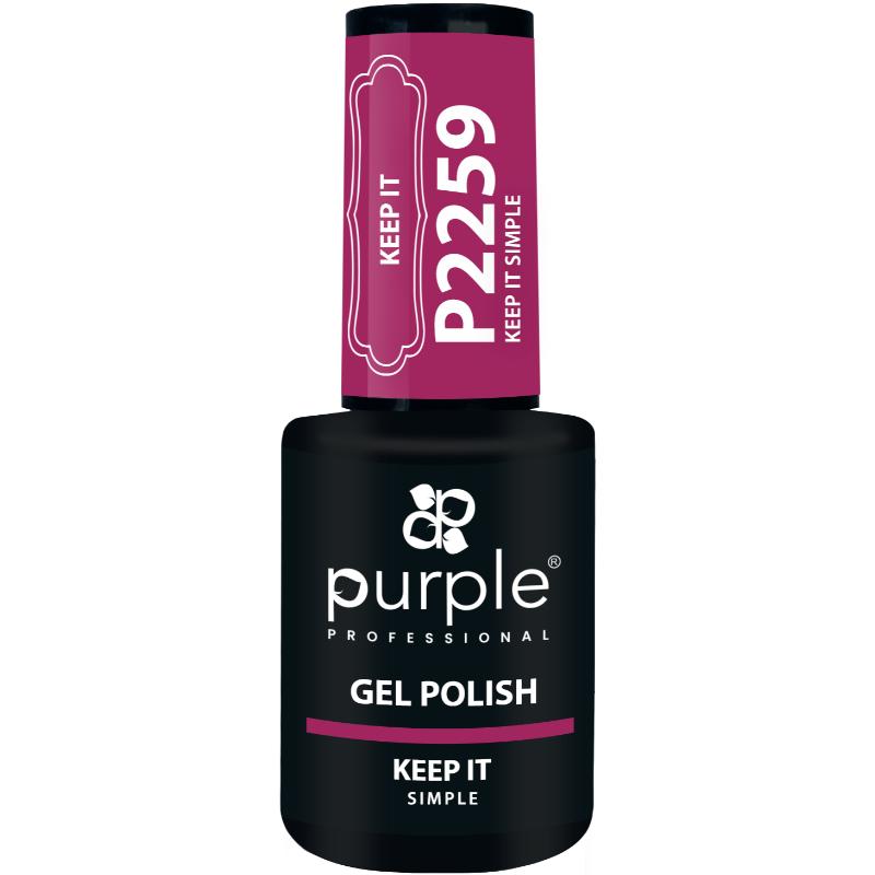 PURPLE VERNIZ GEL KEEP IT SIMPLE 10ML