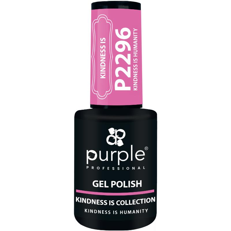 PURPLE VERNIZ GEL KINDNESS IS HUMANITY  10ML