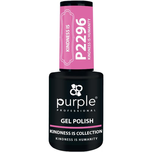 PURPLE VERNIZ GEL KINDNESS IS HUMANITY  10ML