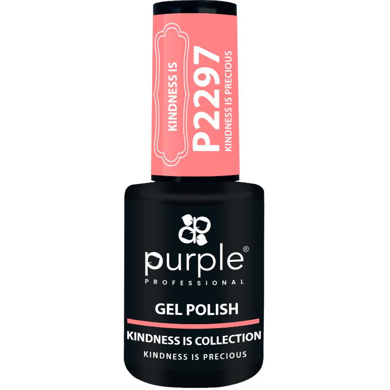 PURPLE VERNIZ GEL KINDNESS IS PRECIOUS  10ML