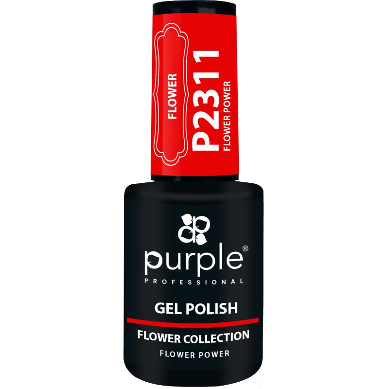 PURPLE VERNIZ GEL FLOWER POWER 10ML