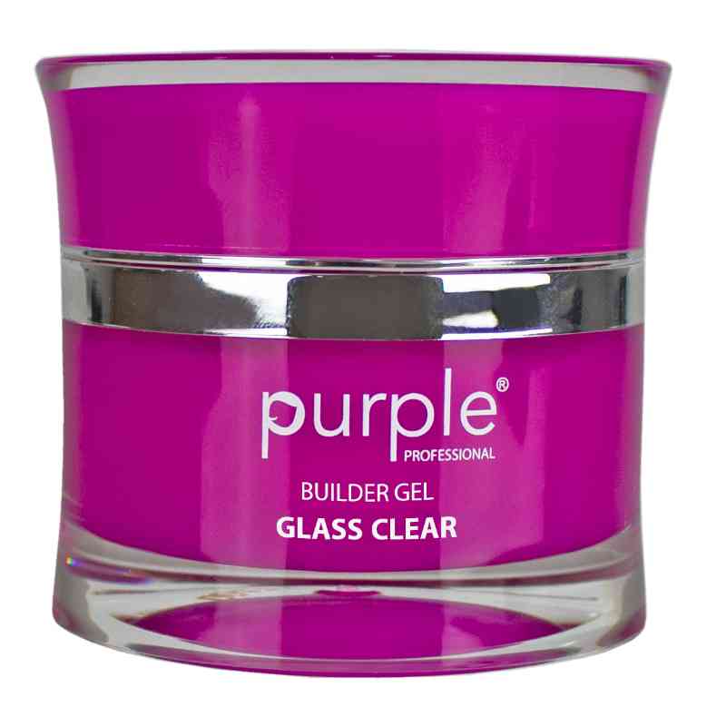 PURPLE GEL GLASS CLEAR  50GR