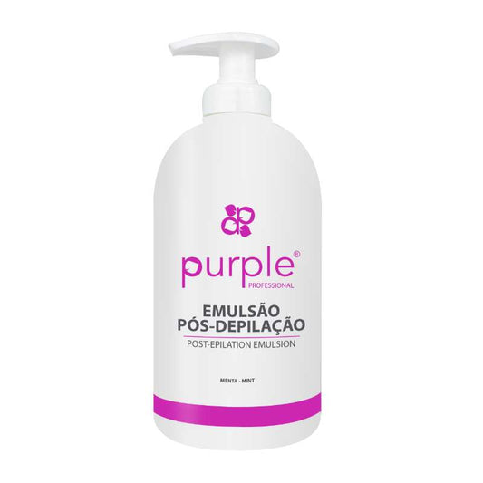 PURPLE EMULSÃO PÓS DEPILAÇÃO MENTA 500ML