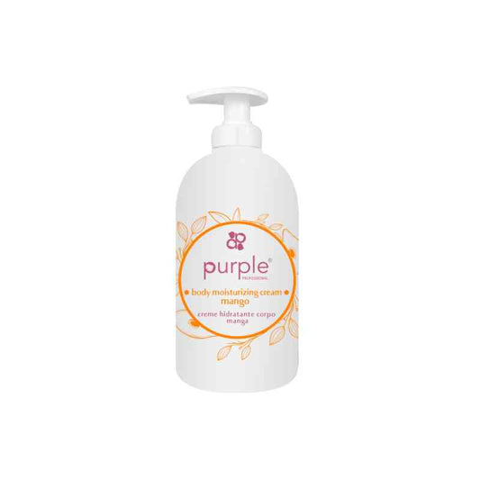 PURPLE BODY MOISTURIZING CREAM MANGO - VEGAN 500ML