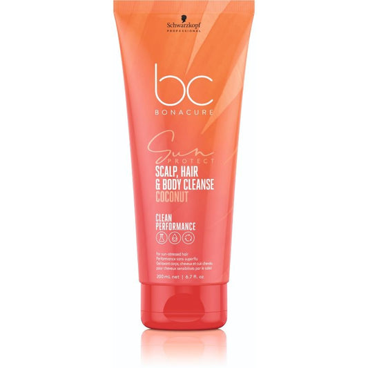 BONACURE SUN SHAMPOO 3EM1 COURO CABELUDO, CABELO E CORPO 200ML