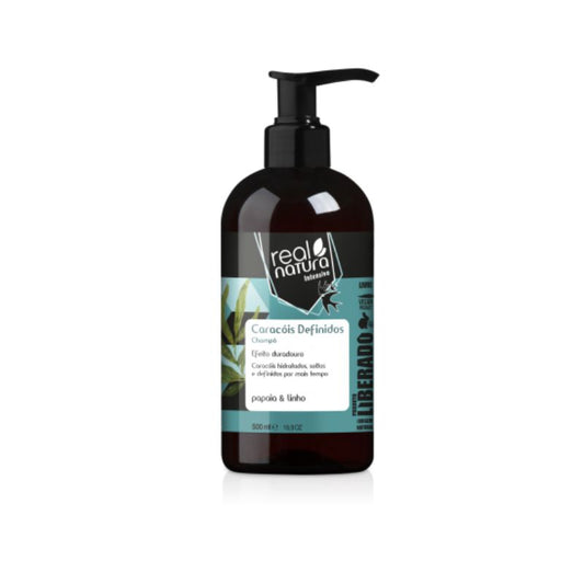 REAL NATURA SHAMPO CARACÓIS DEFINIDOS LIBERADO 500ML