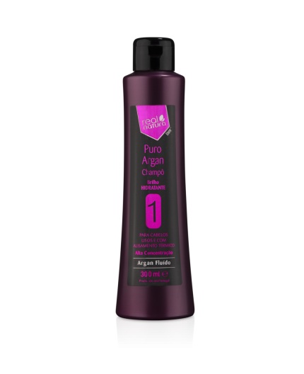 REAL NATURA SHAMPOO SEM SAL PURO ARGAN 300ML