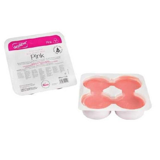 DEPILEVE CERA BIOWAX PASTILHAS ROSA 2X500GR