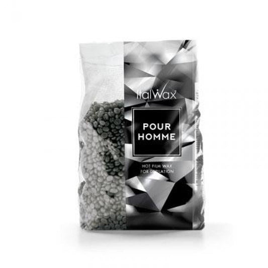 ITALWAX HOT FILM WAX NATURAL POUR HOMME (FOR MEN) 1KG