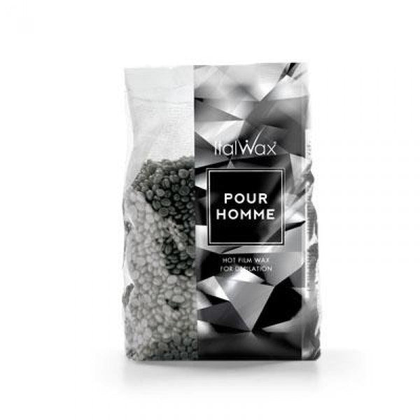 ITALWAX HOT FILM WAX NATURAL POUR HOMME (FOR MEN) 1KG