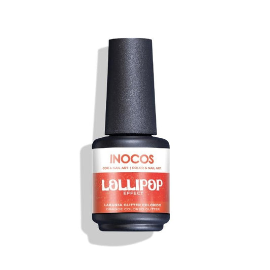 VERNIZ GEL LP3 EFEITO LOLLIPOP LARANJA 15ML