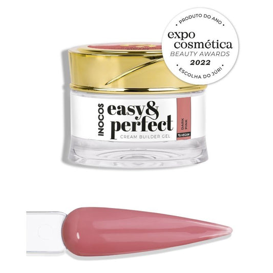 EASY & PERFECT CREAM BUILDER GEL DARK PINK 30GR