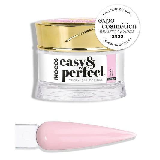 EASY & PERFECT CREAM BUILDER GEL MILKY PINK 50GR