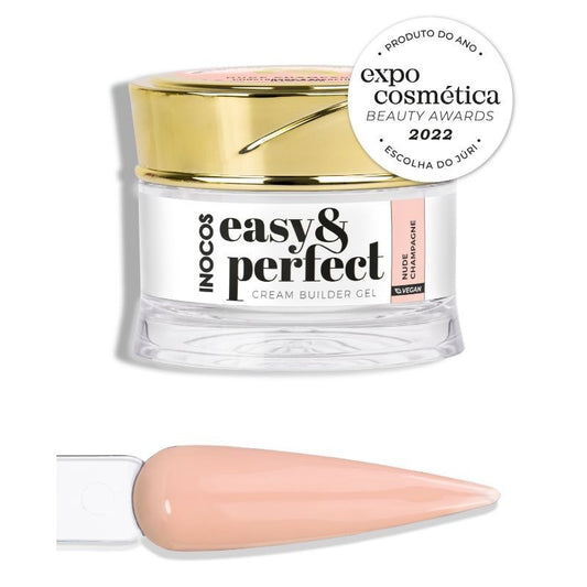 EASY & PERFECT CREAM BUILDER GEL NUDE CHAMPAGN 50GR