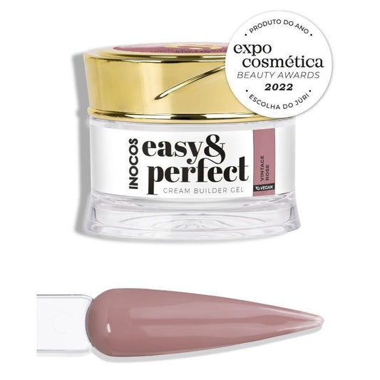 EASY & PERFECT CREAM BUILDER GEL VINTAGE ROSE 50GR