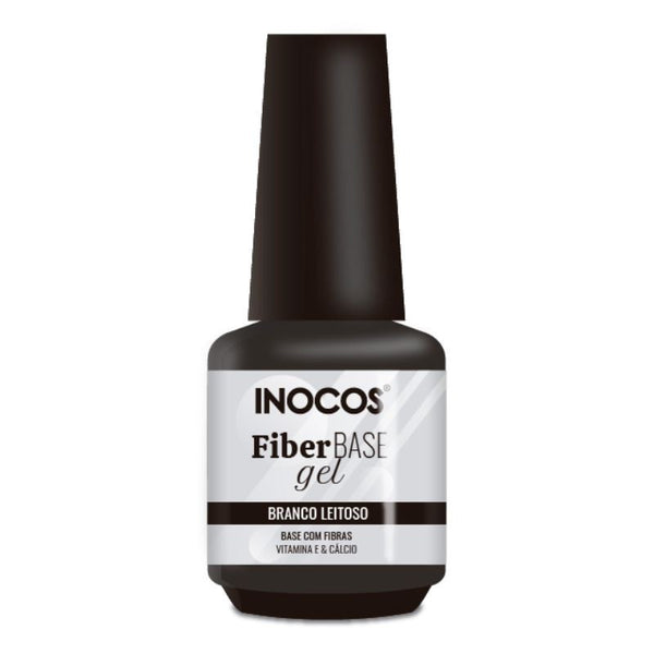 INOCOS FIBER GEL BRANCO LEITOSO,15ML