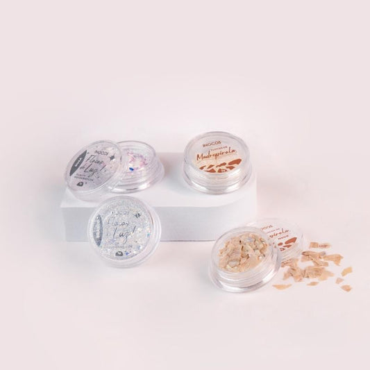 INOCOS FLOCOS DE LUZ HOLOGRÁFICOS - BRANCO, 1GR
