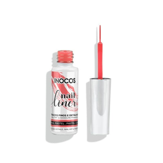 NAIL LINER CORAL PASTEL 8ML
