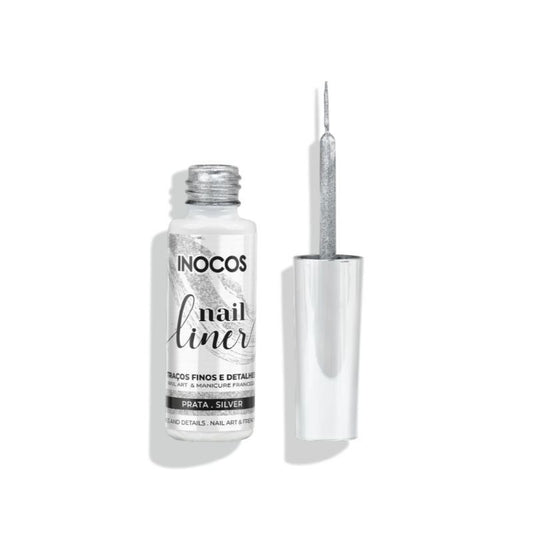 INOCOS NAIL LINER PRATA 8ML
