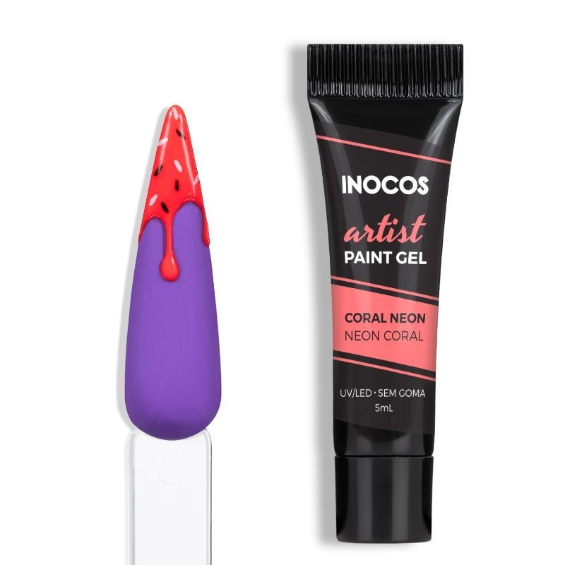 PAINT GEL ARTIST CORAL NEON 5ML