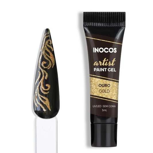 PAINT GEL ARTIST DOURADO  5ML 