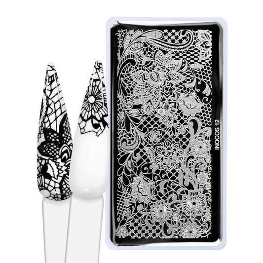 PLACA DE CARIMBOS - 12 XL LACE