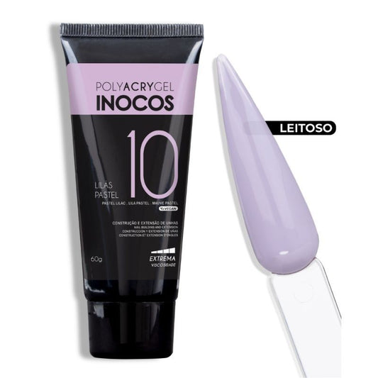  POLYACRYGEL BISNAGA 10 LILÁS PASTEL 60GR