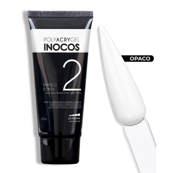 POLYACRYGEL BISNAGA BRANCO PONTA 60GR 