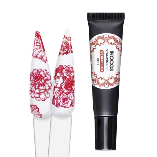 STAMPING GEL 7 VERMELHO 8ML    