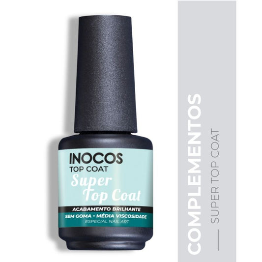 SUPER TOP COAT | SUPER BRILHO | SEM 'GOMA' 15ML