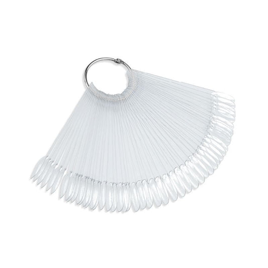 TIPS REDONDO P/ MOSTRUÁRIO TRANSPARENTE 50PCS