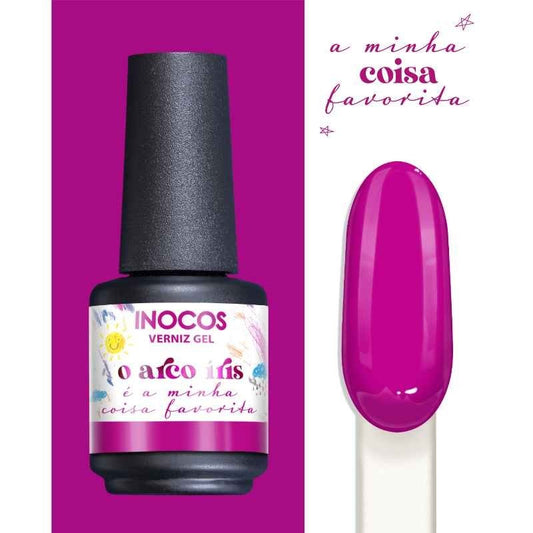 VERNIZ GEL ARCO ÍRIS É A MINHA COISA FAVORITA 15ML