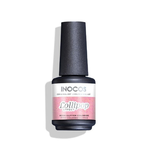 VERNIZ GEL LP1 EFEITO LOLLIPOP ROSA 15ML