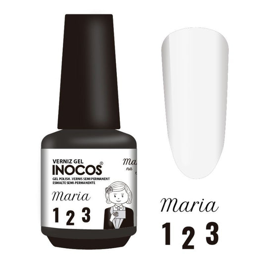 INOCOS VERNIZ GEL MARIA 1 2 3, 15ML