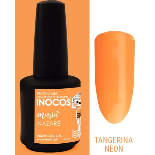 VERNIZ GEL MARIA NAZARÉ TANGERINA NEON 15ML 