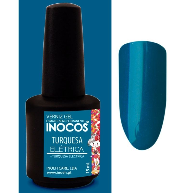 VERNIZ GEL MARIA TURQUESA ELÉTRICA 15ML 
