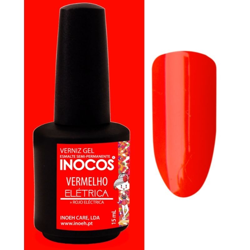 VERNIZ GEL MARIA VERMELHO ELÉTRICA 15ML 