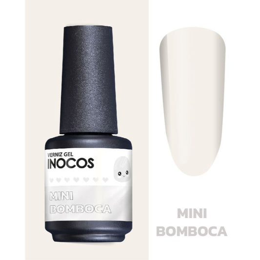 VERNIZ GEL MINI BOMBOCA BRANCO LEITOSO 15ML 