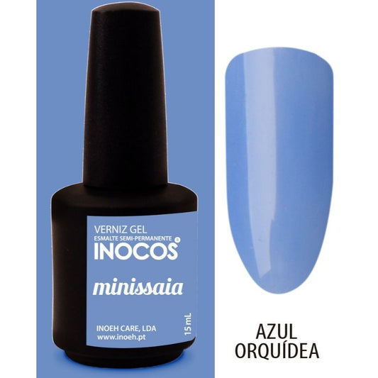 VERNIZ GEL MINI SAIA 15ML - AZUL ORQUÍDEA