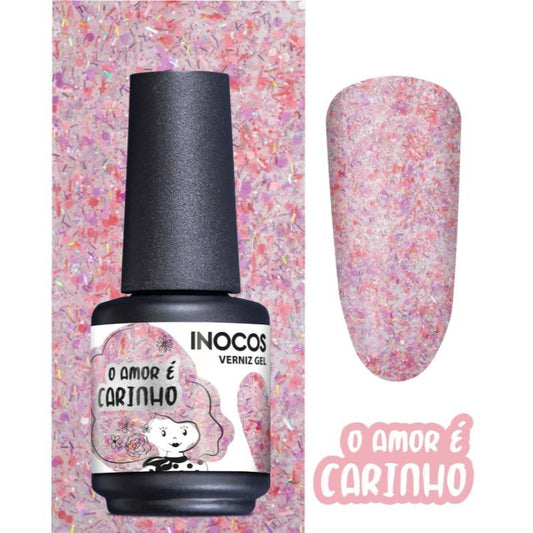 VERNIZ GEL O AMOR É CARINHO 15ML