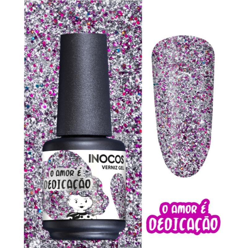 VERNIZ GEL O AMOR É DEDICAÇÃO 15ML