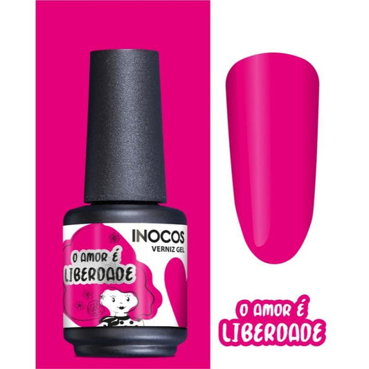 VERNIZ GEL O AMOR É LIBERDADE 15ML