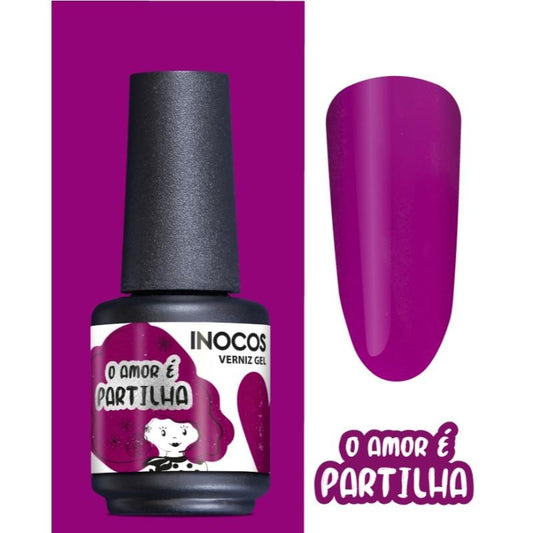 VERNIZ GEL O AMOR É PARTILHA 15ML