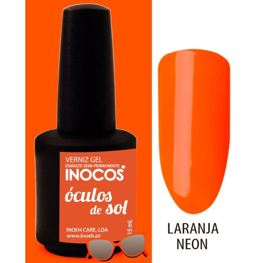 VERNIZ GEL ÓCULOS DE SOL - 15ML - LARANJA NEON