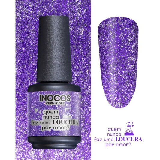 INOCOS VERNIZ GEL QUEM NUNCA FEZ 1  LOUCURA POR AMOR 15ML