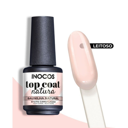 VERNIZ GEL TOP COAT BAUNILHA NATURAL 15ML 